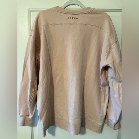 lululemon blush pink crewneck sweatshirt - Picture 3 of 5
